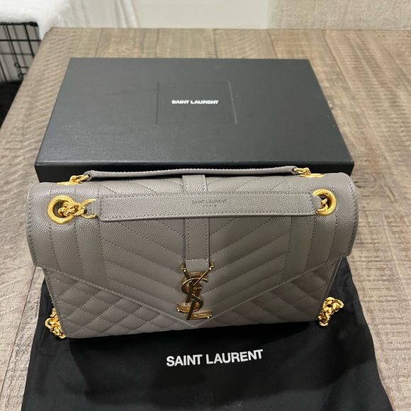 Gray YSL (only worn once!) - Picture 3 of 8